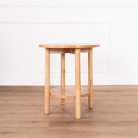 Solven Round End Table